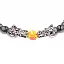 Pulsera Cuarzo Hematita Dragon + Estuche Gamushop