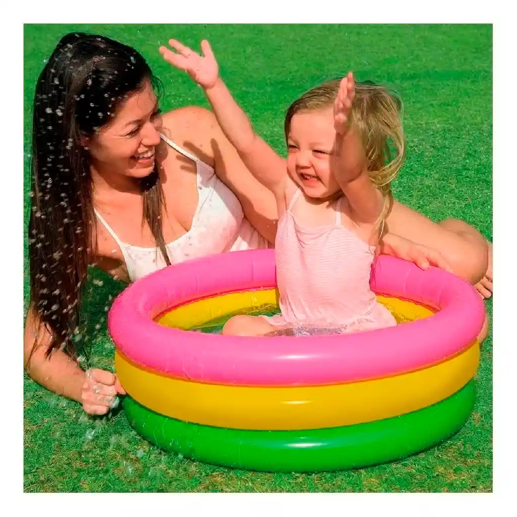 Piscina Inflable Redonda Intex Sunset Glow 58924 86x25cm