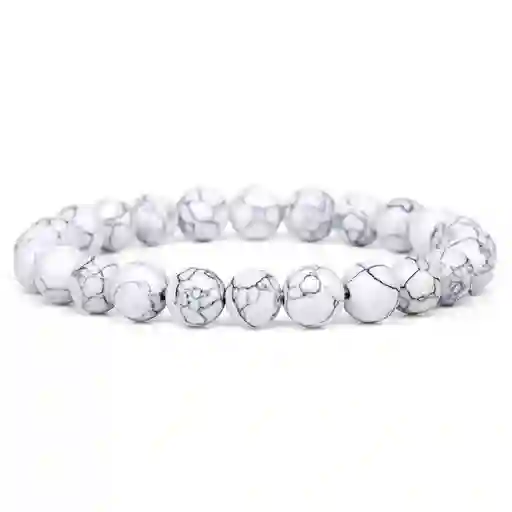 Pulsera Cuarzo Blanco + Estuche Gamushop