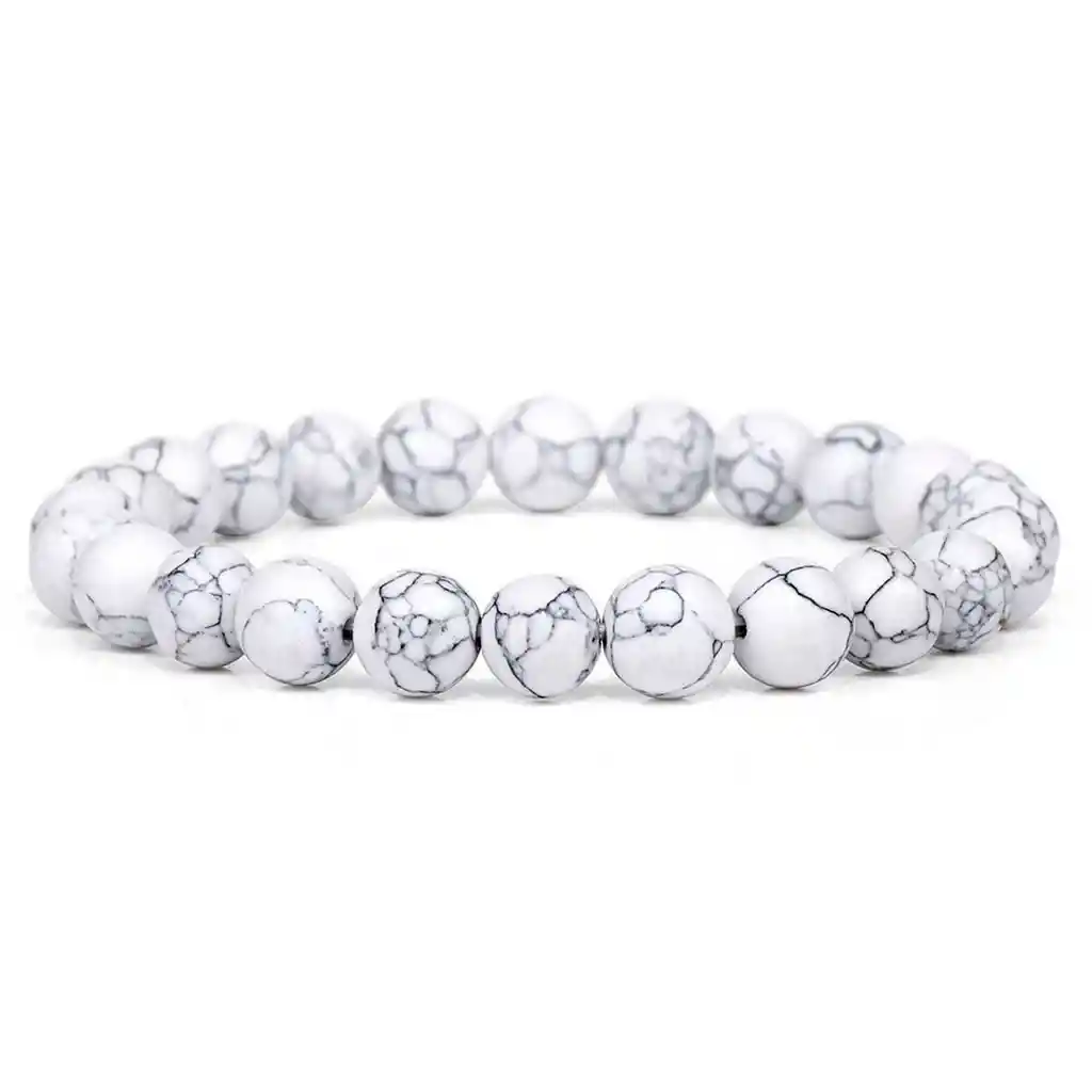 Pulsera Cuarzo Blanco + Estuche Gamushop