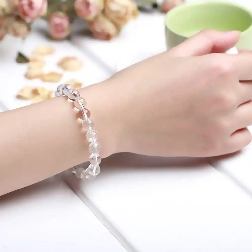 Pulsera Cuarzo Cristal + Estuche Gamushop