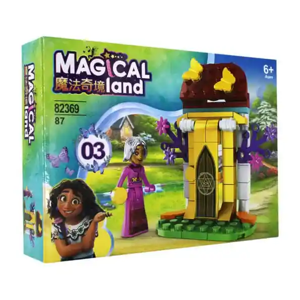 Juego Armable Tipo Lego Con Diseño De Encanto, Variedad De Diseños