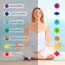 Pulsera Buda Cuarzo Blanco 7 Chakras + Estuche Gamushop