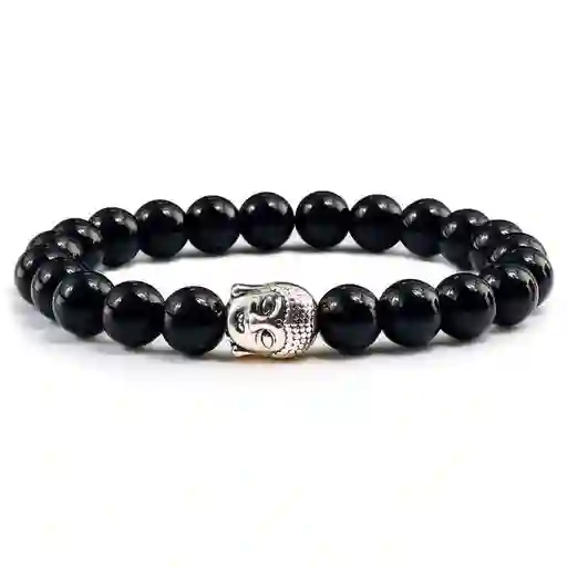 Pulsera Buda Cuarzo Onix + Estuche Gamushop