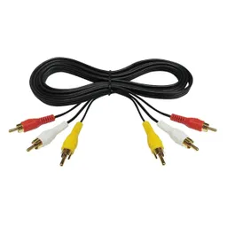 Cable Rca Audio Y Video 3x3 De 1.5 Metros