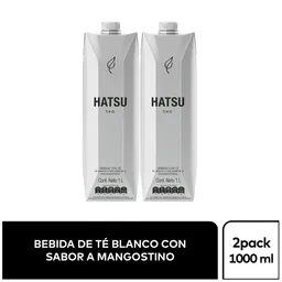 Hatsu Bebida de Té Blanco con Sabor a Mangostino