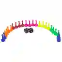 Fichas De Parqués 6 Puestos Juego De Mesa Parchís Piezas Parques