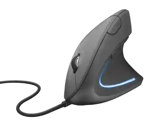 Mouse Vertical 5d Ergonomico Conexión Cable Usb