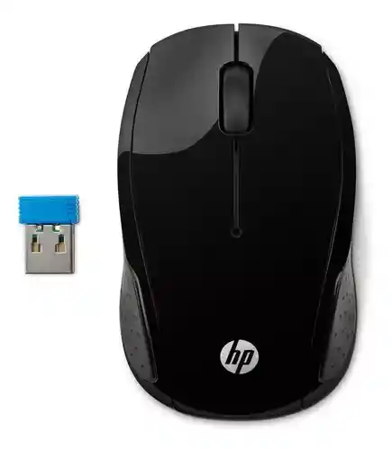 Mouse Inalambrico 200 Negro Hp