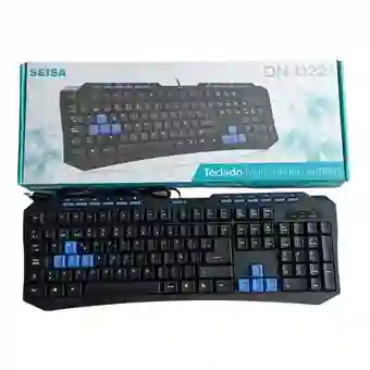 Teclado Multimedia Gaming En Español Seisa D221 Letra Ñ