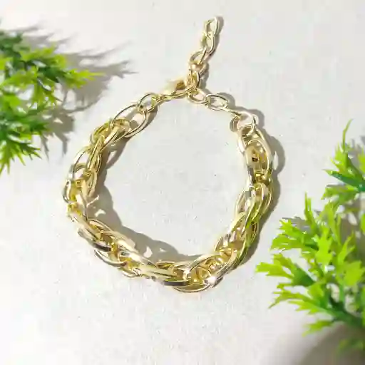 Pulsera Eslabon Doble