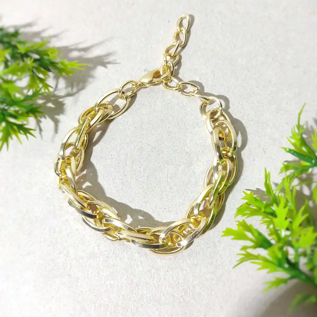 Pulsera Eslabon Doble