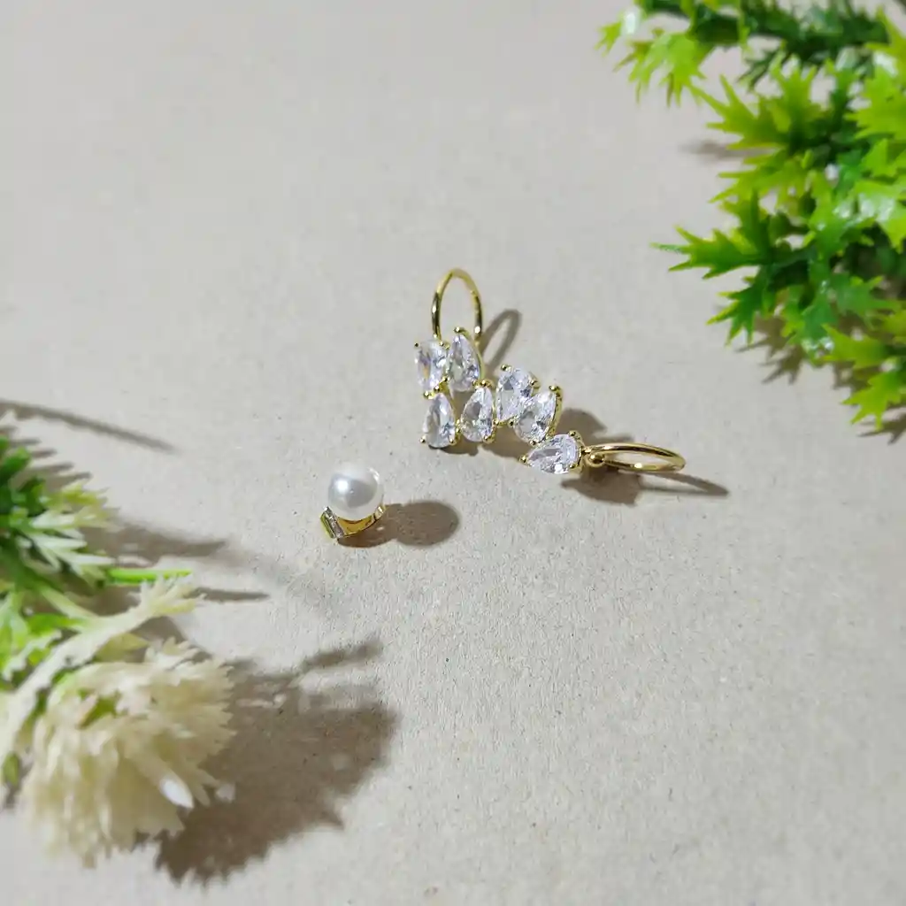 Set Earcuff Piedras