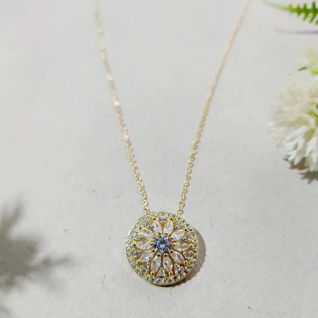 Set Collar Flor Especial