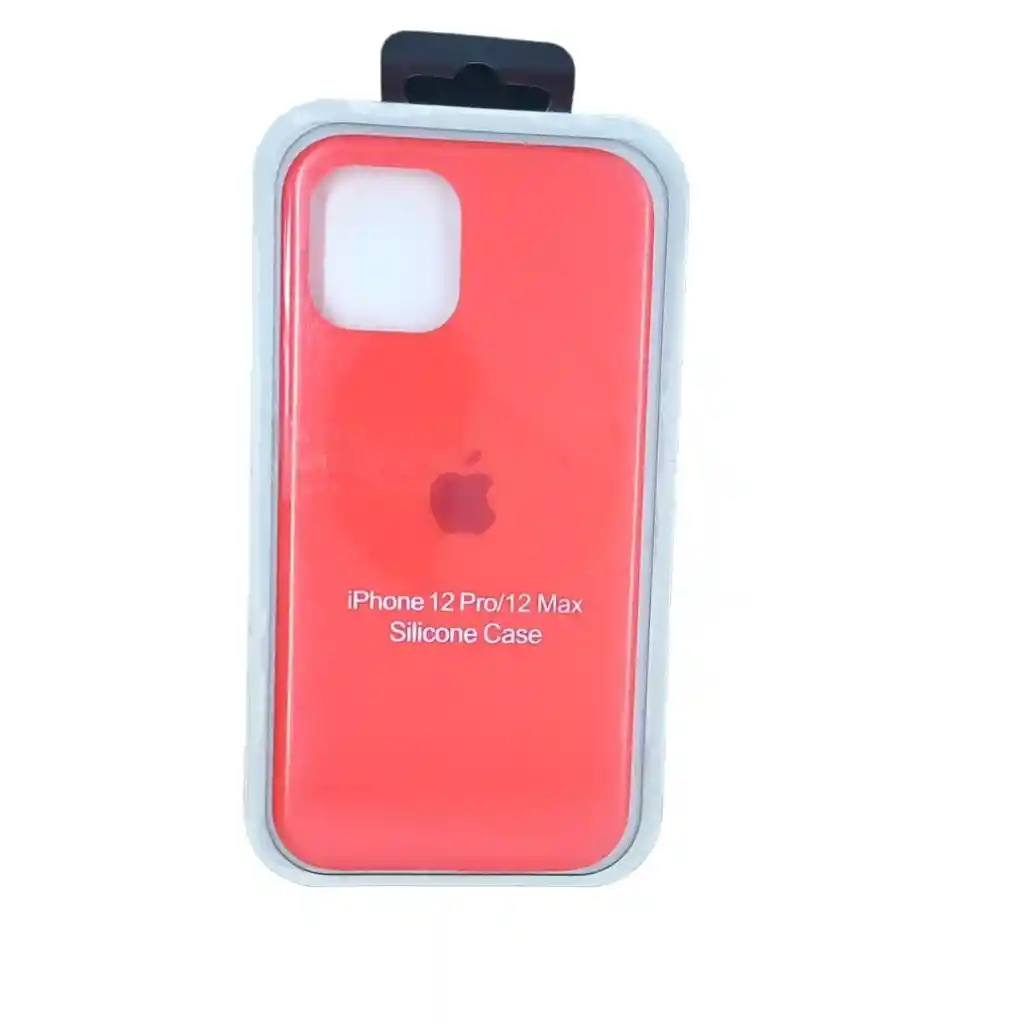 Forro Silicone Case Iphone 12 Pro Rojo