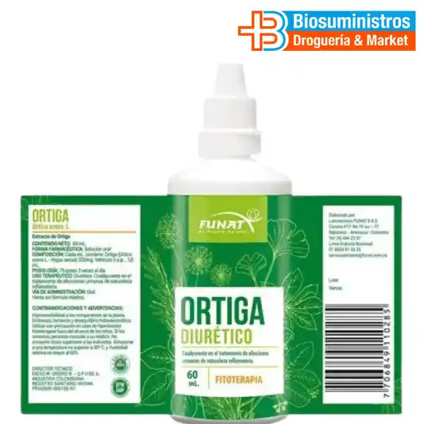 Ortiga Extracto 60 Ml Funat