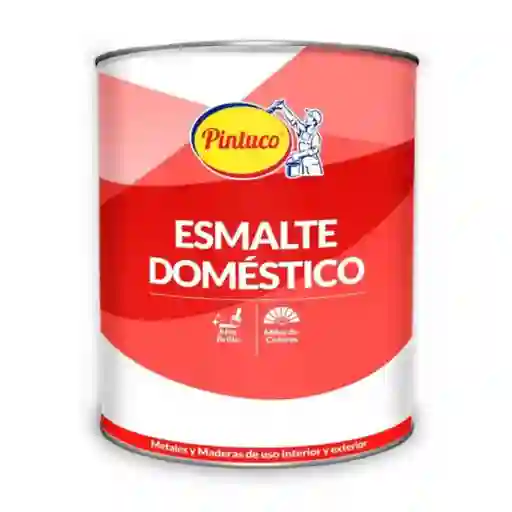 Esmalte Domestico Blanco Brillante X1/4gal