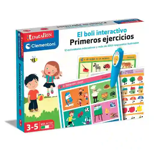 Juego Interactivo Niño Lápiz Mágico Didáctico Preguntas Niña