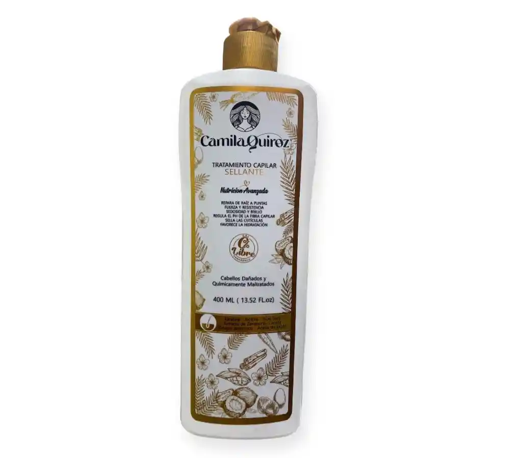 Tratamiento Capilar Sellante Camila Quiroz X 400ml