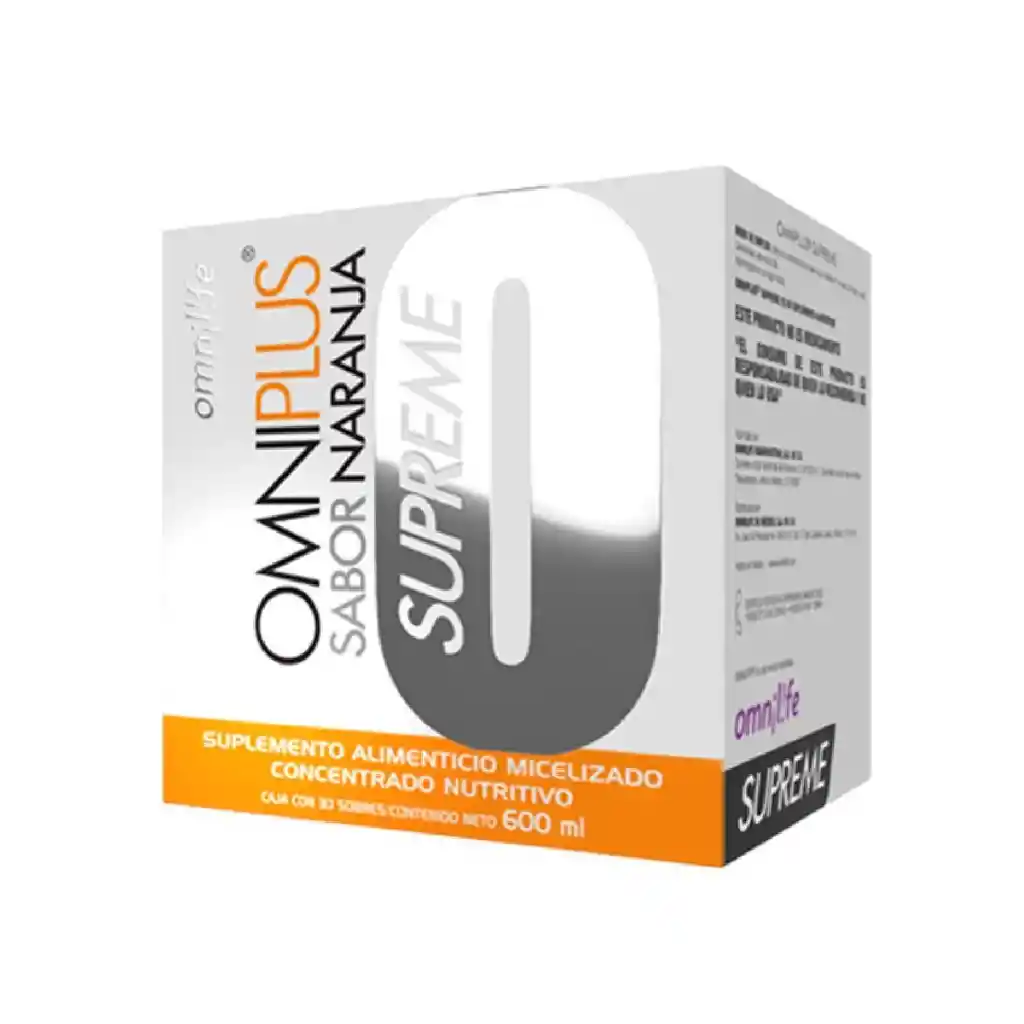 Omniplus Naranja Omnilife X 30