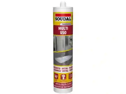 Silicona Multiusos Antihongos Soudal