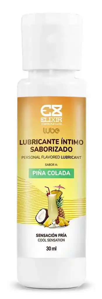 Lubricante Frio Elixir X 30ml Sabor: Piña Colada