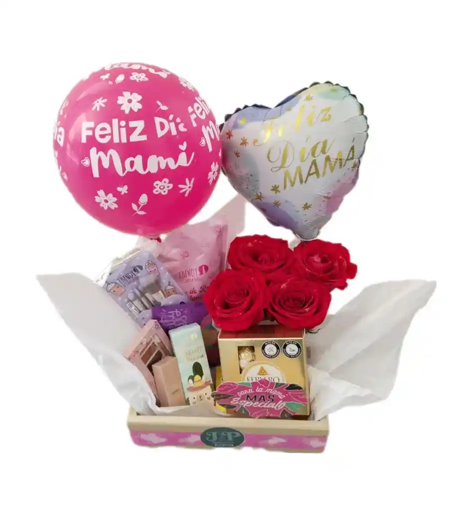 Desayuno Sorpresa Con Maquillaje Y Rosas Edición Día De Las Madres