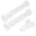 Sifon Flexible Doble Salida - Blanco 1 1/4" X 1 1/2"