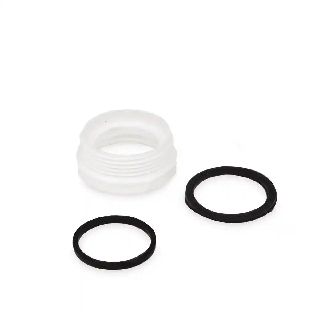 Sifon Flexible Doble Salida - Blanco 1 1/4" X 1 1/2"