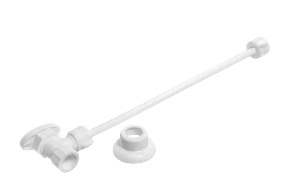 Acoflex Lavamanos + Valvula De Regulacion Tubo 3/8" - 1/2" X 50cm