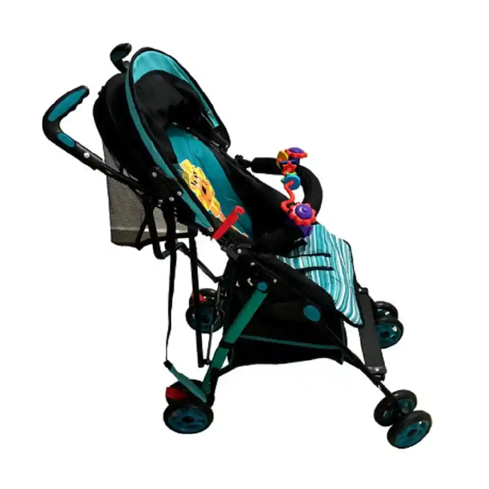 Coche Paseador Bebe Tipo Sombrilla Niño Niña Práctico Ref. Jumbo Verde