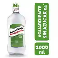 Aguard. Antioqueño Tapa Verde 1000ml