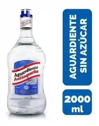 Aguard. Antioqueño Tapa Azul 2000