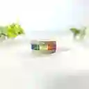 Collar Y Anillo Rainbow