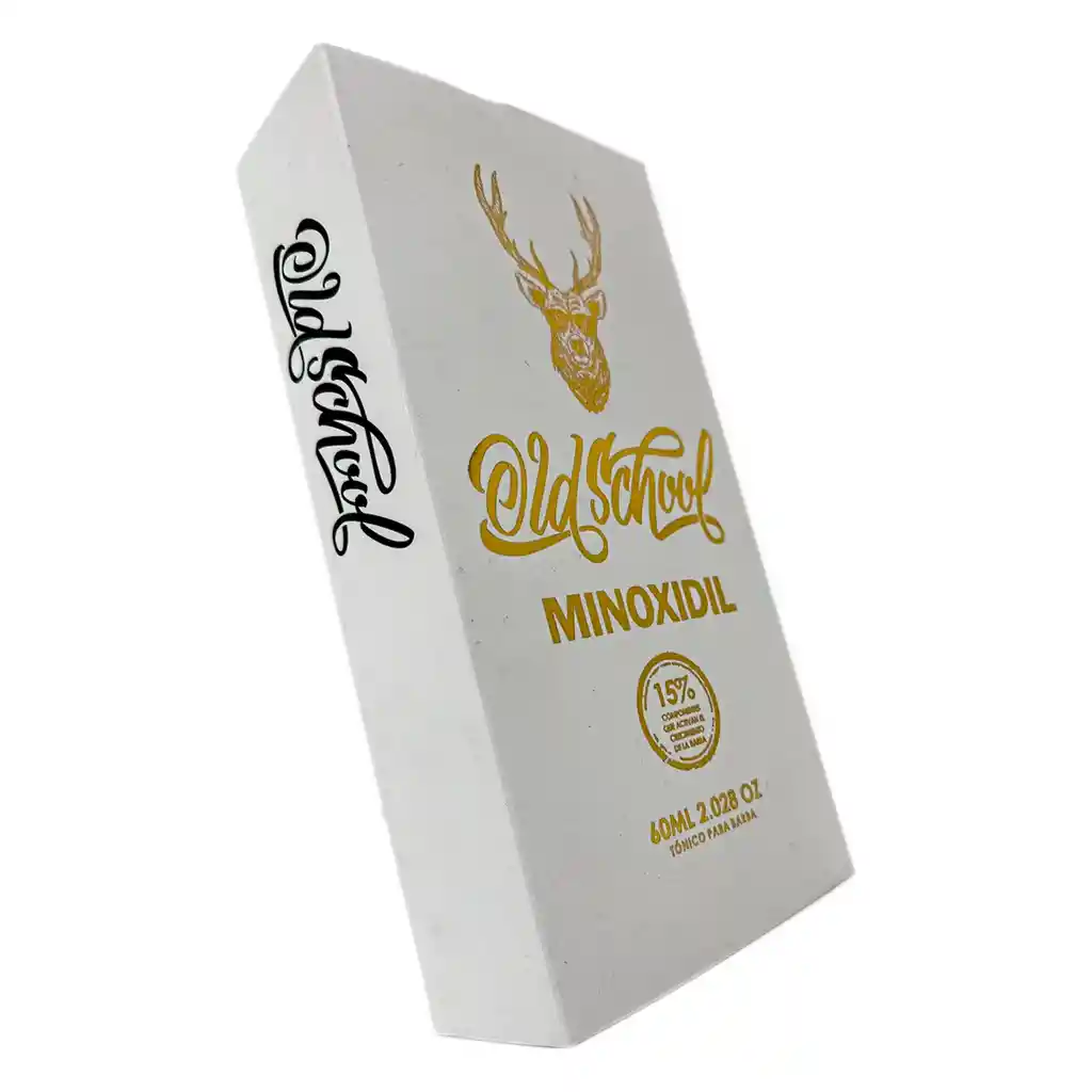 Minoxidil Old School 15% Premiun Caida Cabello