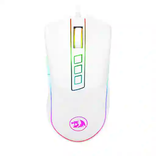 Mouse Gamer Redragon M711w Cobra Chroma, 10000dpi / 9 Botones Blanco