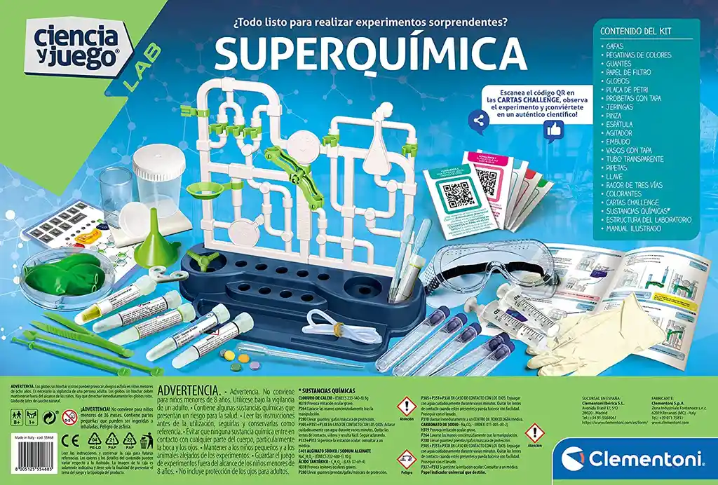 Juguete Niños Experimentos Laboratorio Stem Química Niñas