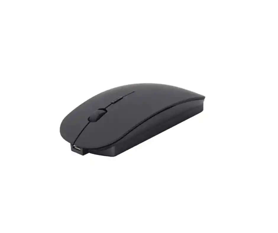 Mouse Optico Inarambrico Bluetooth + 2.4g Rosa Blanco Y Negro Mod: Bg12