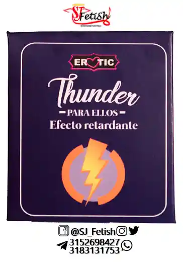 Retardante Thunder 5 Ml