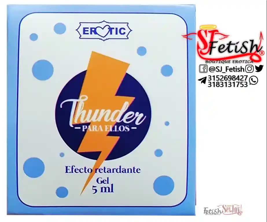 Retardante Thunder 5 Ml