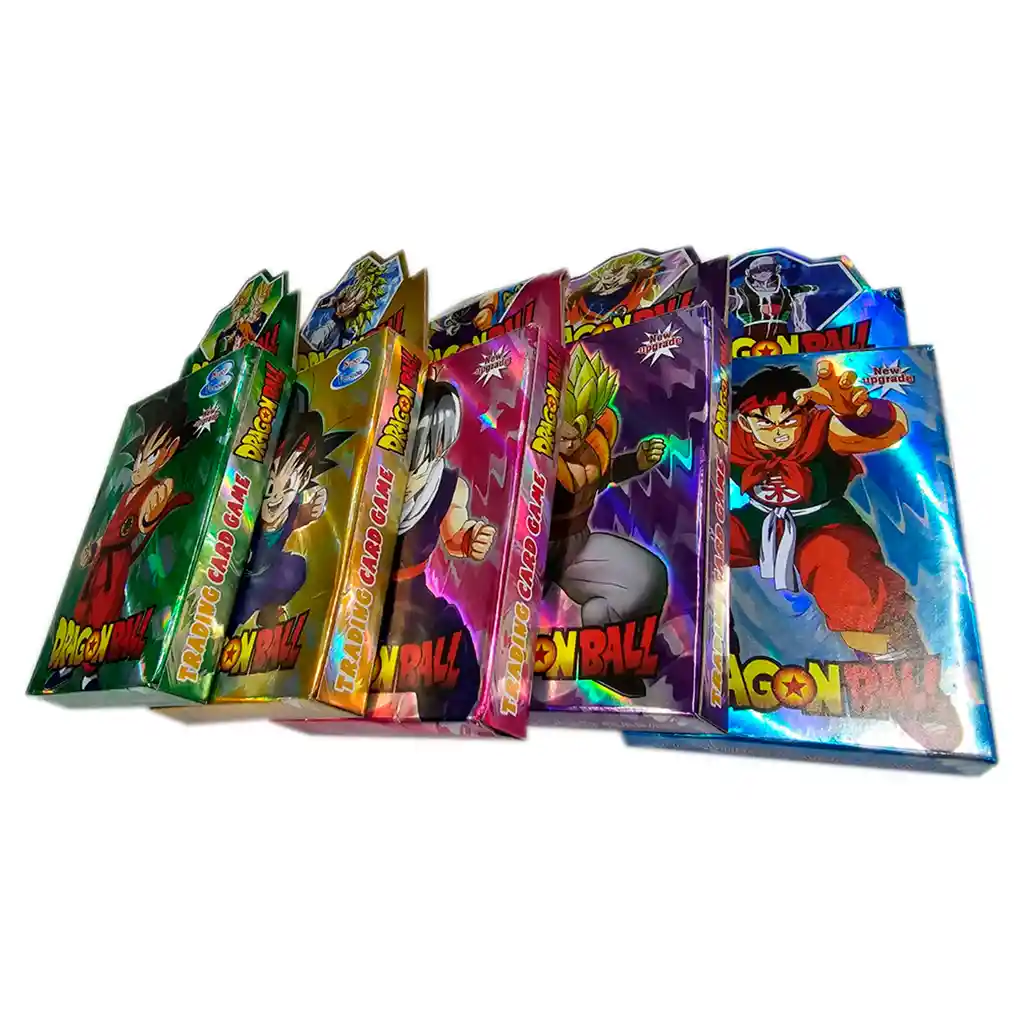  Set X3 Juego Cartas Baraja Dragón Ball Z Coleccion 72 Und 