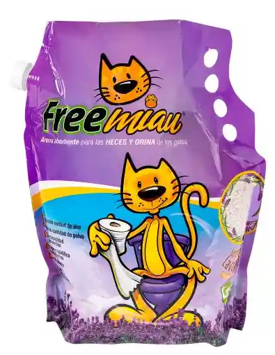 Arena Free Miau Lavanda *4.5kg