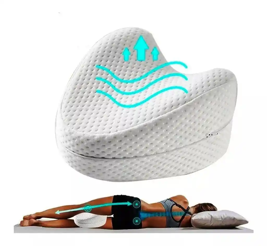 Almohada Ortopédica Piernas Espuma Viscoelástica Cojín Artic
