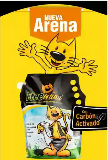 Arena Free Miau Carbón *4kg