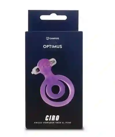 Anillo Vibrador Para El Pene Ciro Morado