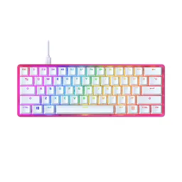 Teclado Alloy Origins 60% Inglés - Hx Red -blanco Hyperx