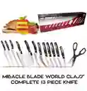 Set De Cuchillos X 13 Piezas Miracle Blade Corte Profesional