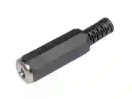 Conector De Audio Hembra Estereo Para Soldar 3.5 Genérico