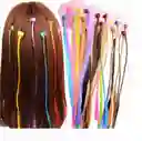 Extensiones Coloridas Para Cabello Paquete X 3
