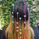 Extensiones Coloridas Para Cabello Paquete X 3